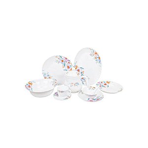 Jogo de Pratos de Porcelana 46 Peças