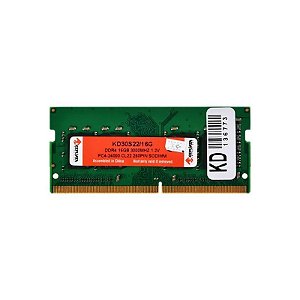 Memória para Notebook DDR4 16GB 3200MHZ Keepdata KD32S22/16G