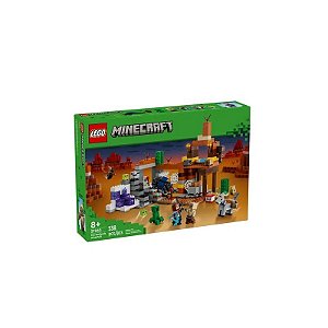 Jogo de Construção Lego Minecraft The Badlands Mineshaft 21263 538 Peças