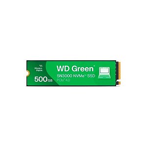 SSD M.2 Western Digital WD Green SN3000 500GB Nvme PCI-Exp GEN4 - WDS500G4G0E