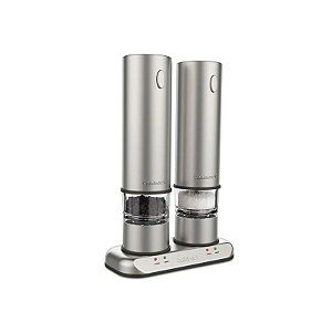 Kit Moedor de Temperos Elétrico Cuisinart SP-4 Recarregável Bivolt Inox