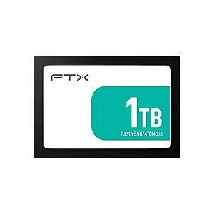 SSD 2.5" FTX P3 SATA III 550-470 MB/s - Preto
