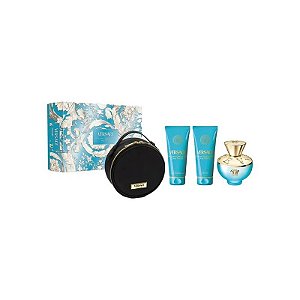 Kit Perfume Versace Dylan Turquoise - Eau de Toilette - Feminino - 100ML