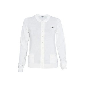 Cardigã Lacoste Feminino AF1069-70V 044 Farina