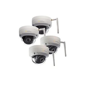 Câmera Q-See 4 Câmeras SV-Cam QCW3MP1D-4 3.6MM Domos 3MP 1080P Wi-Fi