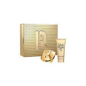 Kit Perfume Paco Rabanne Lady Million Edp 80ML + BL 100ML