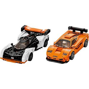 Jogo Lego Speed Champions McLaren Solus GT e McLaren F1 LM - 76918 (581 Peças)