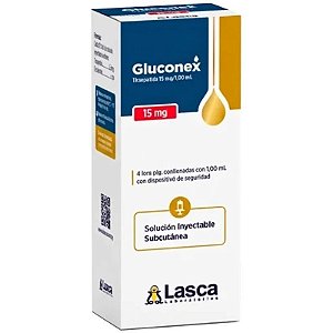 Gluconex Tirzepatida 15mg/1,00mL (4 Seringas pré-carregadas)