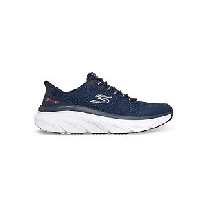 Calçado Skechers Relaxed D'Lux Walker 3.0 Feminino Azul 11 (tamanho 11)