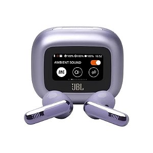 Fone de Ouvido JBL Bluetooth Live Flex 3 - Roxo (Caixa Feia)