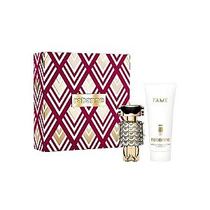 Kit Perfume Paco Rabanne Fame Edp 80ml + Loção Corporal 100ml - Feminino