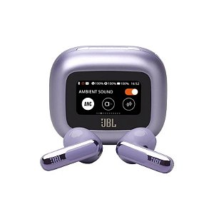 Fone de Ouvido JBL Bluetooth Live Flex 3 - Roxo