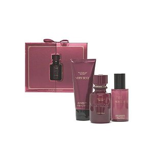 Kit Victoria's Secret Very Sexy A s.Of Scent 3 Unidades - 100/50/75ML