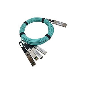 Cabo Ativo Óptico F. M QSFP+ 40G QSFP-4SFP-AOC 15M OM3
