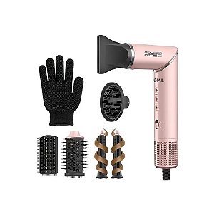 Secador de Cabelo Mondial SM-01-BLDC-GR 5 Em 1 220V ~ 50/60 HZ - Golden Rose