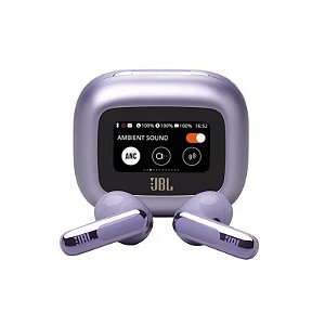 Fone de Ouvido JBL Live Flex 3 Bluetooth - Roxo