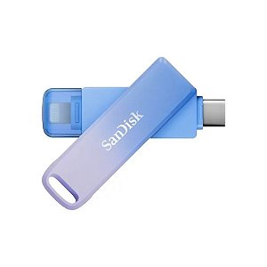 Pendrive Sandisk Creator Phone Drive (SDIXD0N-256G-GN6TP) 256 GB - Azul/Lilás