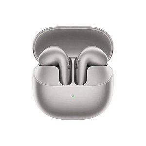 Fone de Ouvido Xiaomi Redmi Buds 6 BHR08OHGL Sem Fio - Branco (Cinza Titânio)