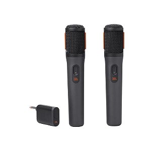 Microfone JBL Partybox Sem Fio - Preto (2 Unidades)