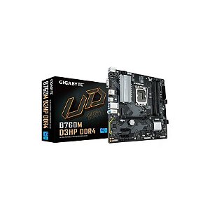 Placa-mãe Gigabyte B760M D3HP DDR4 HDMI/DP/VGA/2M USB3.0