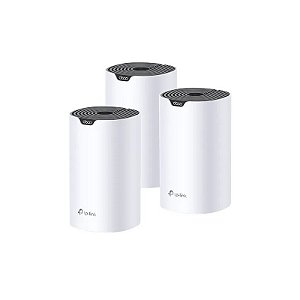 Kit TP-Link WiFi 5 Deco S7 (3 Peças) Malha Residencial Completa AC1900