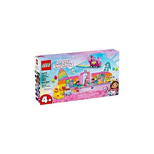Brinquedo de Construção Lego Dreamworks Gabby´s Dollhouse Sala de Festa da Gabby 10797 252 Peças
