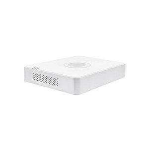 Gravador de Vídeo em Rede Mini Hikvision NVR DS-7108NI-Q1/8P PoE para 8 Canais 4MP/H.265+ - Branco