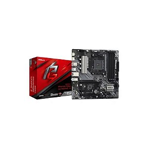 Placa-mãe AM4 Asrock B550M Phantom Gaming 4 DDR4