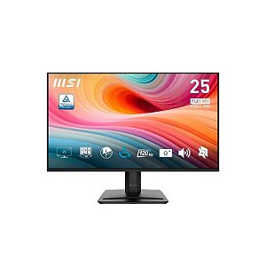 Monitor 25 MSI Pro MP251 E2 Plano/120HZ/1MS Preto