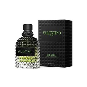 Perfume Masculino Valentino Uomo Born In Roma Green Stravaganza Edt 100 ML