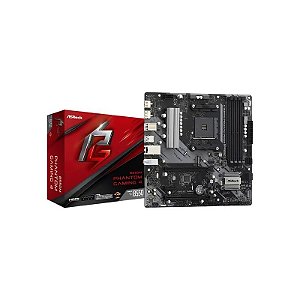 Placa Mãe Asrock B550M Phantom Gaming 4 AM4 DDR4
