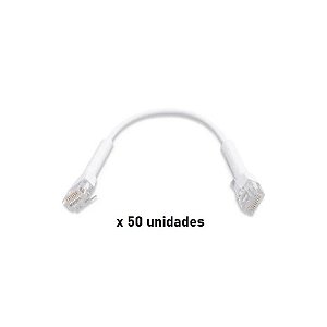 Patch Cabo Ui UC-PATCH-RJ45-50PACK Unifi 10CM Branco