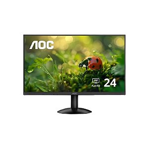 Monitor LED AOC 24B30H2 23.8" Full HD 100 HZ / 4 MS - Preto