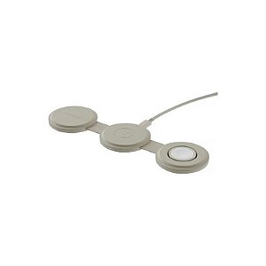Carregador Sem Fio Satechi Onthego ST-QTG31W 3 Em 1 - Areia