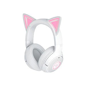Fone de ouvido Razer Kraken Kitty V2 BT Wireless Bluetooth RGB Branco - RZ04-04860600-R3U1