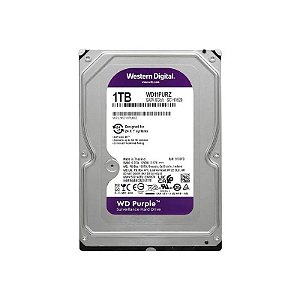 Disco Rígido Interno Western Digital 1TB 3.5" Purple WD11PURZ 5700 RPM