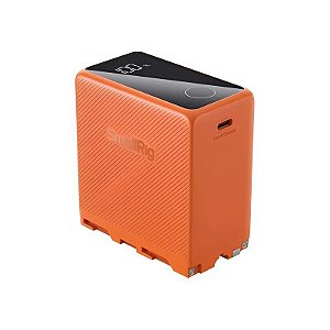 Bateria Recarregável Smallrig 4576 10.500 Mah para Câmera Sony - Laranja