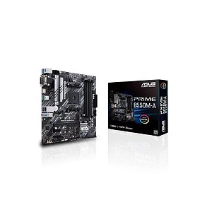 Placa Mãe AMD AM4 Asus B550M-A Prime Micro-ATX Chipset B550