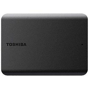 Disco Externo Toshiba 1TB Canvio Basics 2.5" HDTB510XK3AA - Preto