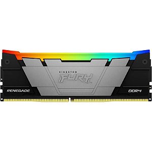 Memória DDR4 8GB/3600 Kingston Fury Renegade Black RGB KF436C16RB2A/8