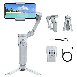 Estabilizador Gimbal L7BPRO Plus 3 Eixos Dobrável