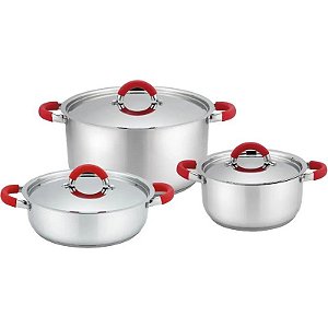 Jogo de Utensílios de Cozinha Doral Kitchen Nizza - Aço (6 peças)