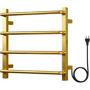 Toalheiro Elétrico Térmico Joog TWJ6 80W 110V Dourado
