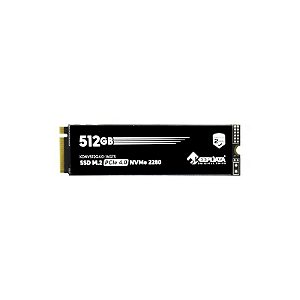 SSD Keepdata 512GB Gen 4, M.2 Nvme 4.0, Leitura Até 5100MB/s Gravação 2600MB/s, KDNV512G4.0-16GTS