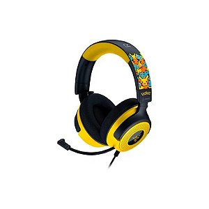 Fone de Ouvido Razer Kraken V4 X Pokémon Kanto Starters FRML RZ04-05180300-R 3M1