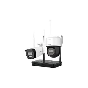 Kit NVS Hikvision NKS422W03H com Câmeras 2MP