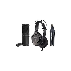 Kit de Microfone Zoom ZDM-1 de Podcast