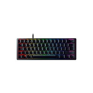 Teclado Gamer Razer Huntsman Mini RZ03-03392900-R311 Switch Purple Layout 60% - Preto