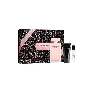 Kit Narciso Rodriguez For Her XMS24 - 3 Em 1 - Perfume Edt 100ML + Perfume Edt 10ML + Loção Corporal 50ML