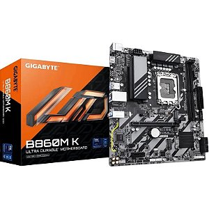 Placa-mãe Gigabyte B860M K LGA1851/2xDDR5/PCI-E/M.2/HDMI/HDMI
